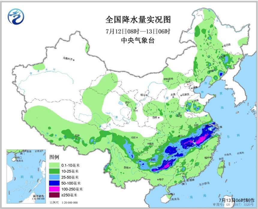 南方大部周末“泡汤” 浙赣湘桂雨势较强