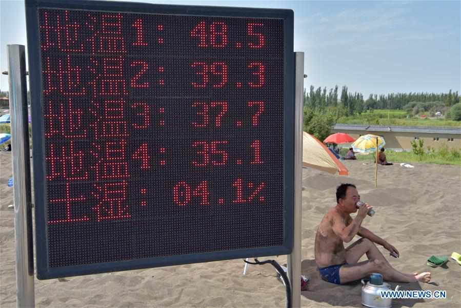 CHINA-XINJIANG-TURPAN-SAND THERAPY(CN)