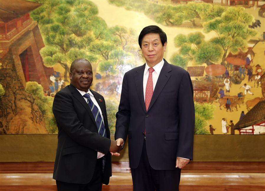 CHINA-BEIJING-LI ZHANSHU-TANZANIAN DELEGATION-MEETING (CN)