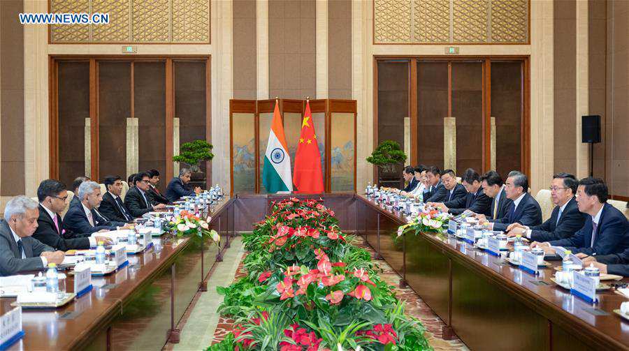 CHINA-BEIJING-WANG YI-INDIAN EXTERNAL AFFAIRS MINISTER-EXCHANGE-MECHANISM (CN)