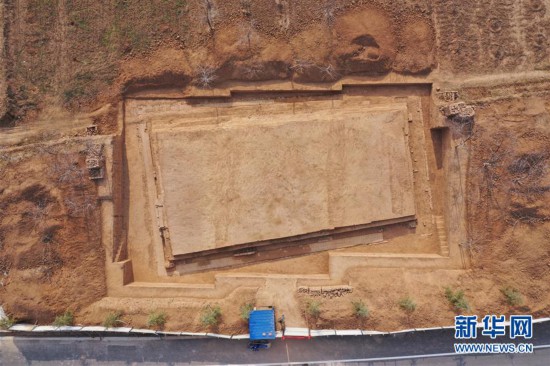 （圖文互動(dòng)）（1）陜西唐豐陵遺址發(fā)現(xiàn)大量建筑構(gòu)件及石刻