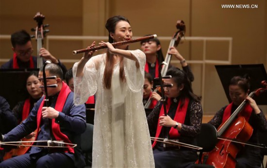 Chinese New Year celebration concert held in Chicago Symphony Center