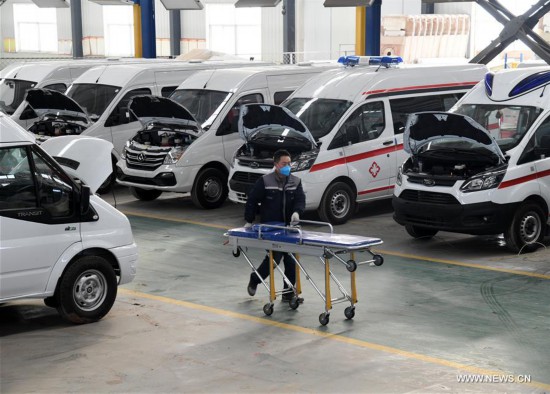 CHINA-SHANDONG-QINGDAO-AMBULANCE-PRODUCTION (CN)