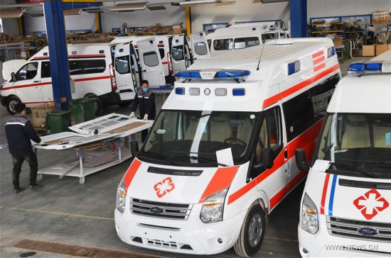 CHINA-SHANDONG-QINGDAO-AMBULANCE-PRODUCTION (CN)