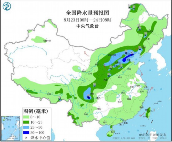北方将有较强降水过程 西北华北部分地区有大到暴雨
