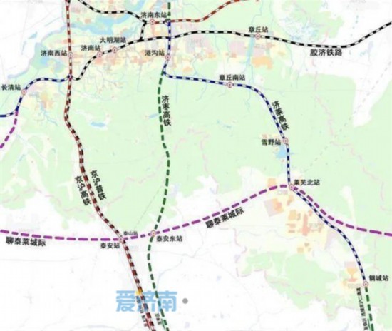 济枣高铁“南山站”浮出水面，有望“高铁+旅游”一体化打造