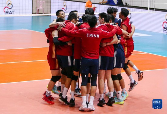 排球――男排亚洲杯：中国队夺冠