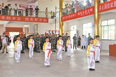 湖南省永州军分区协同地方加强青少年国防教育