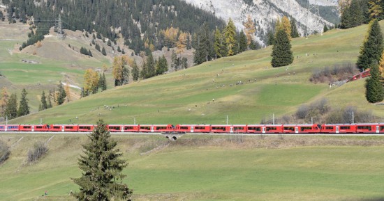 瑞士公司：100节车厢客运列车创纪录