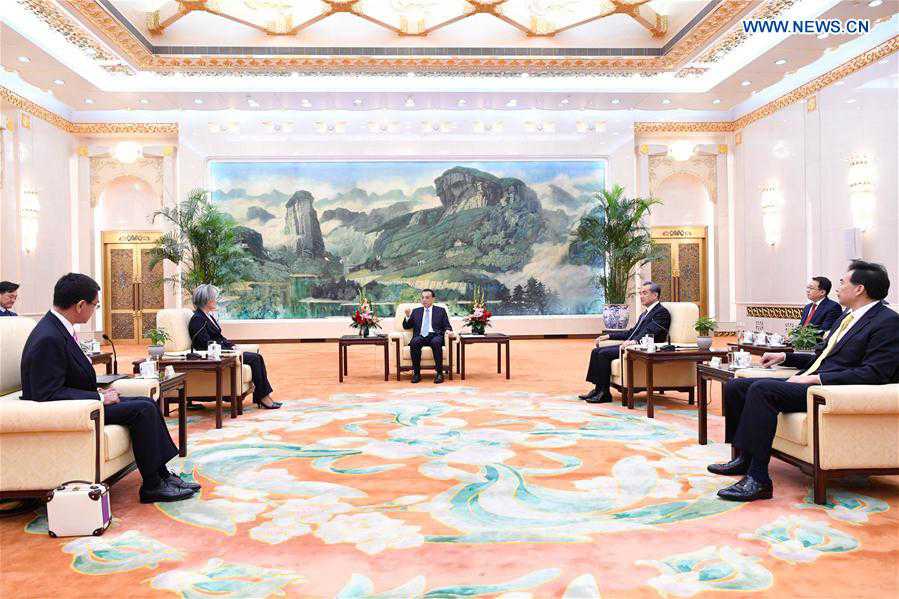 CHINA-BEIJING-LI KEQIANG-ROK-JAPAN-FMS-MEETING (CN)