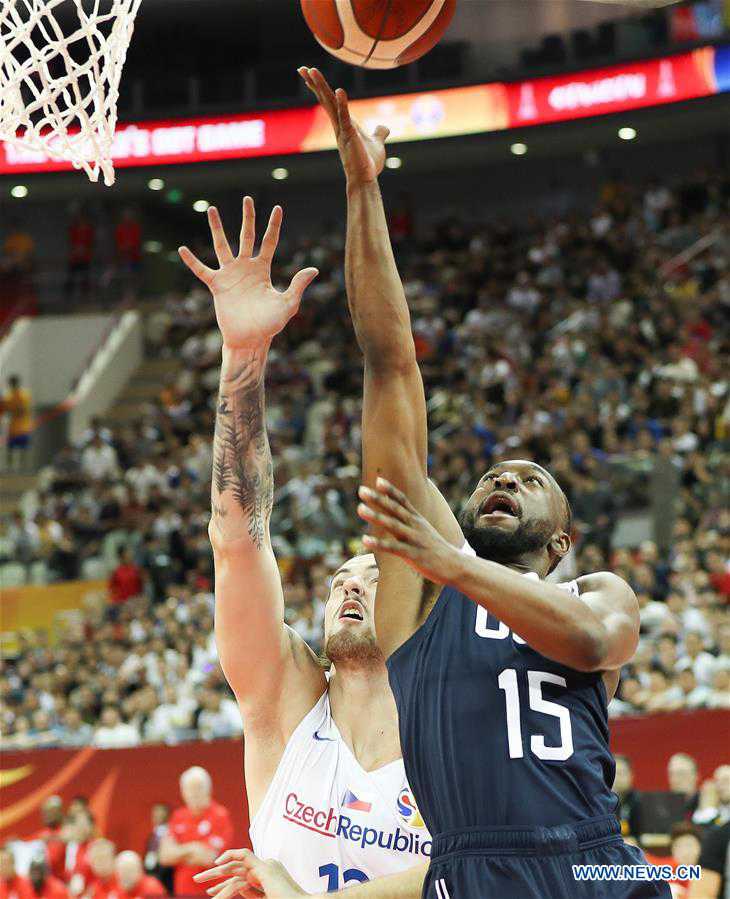 (SP)CHINA-SHANGHAI-BASKETBALL-FIBA WORLD CUP-GROUP E-UNITED STATES VS CZECH REPUBLIC (CN)