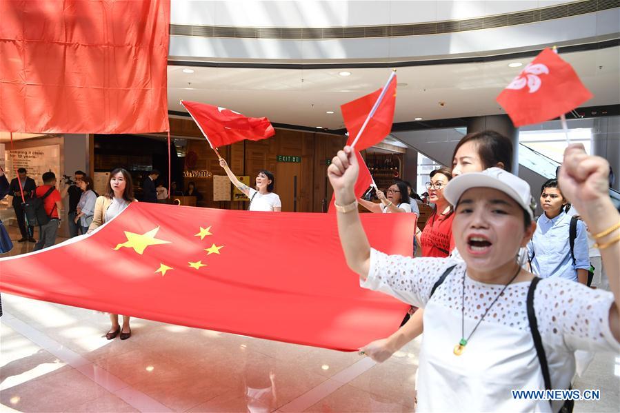 CHINA-HONG KONG-FLASH MOB (CN)