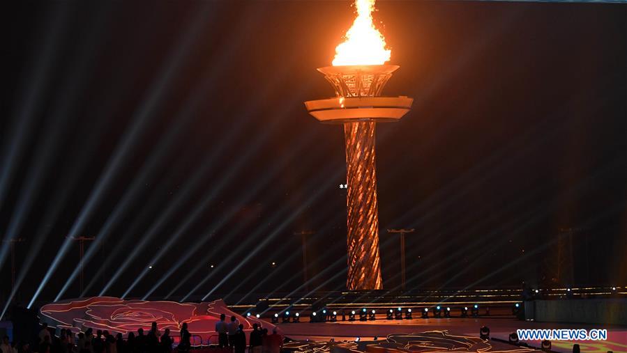 (SP)CHINA-ZHENGZHOU-NATIONAL TRADITIONAL GAMES OF ETHNIC MINORITIES-CLOSING CEREMONY (CN)