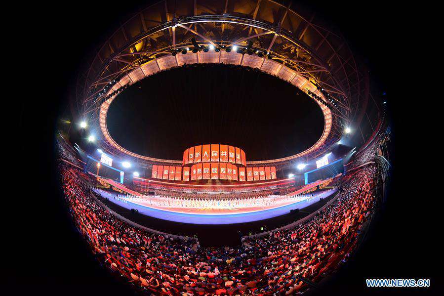 (SP)CHINA-ZHENGZHOU-NATIONAL TRADITIONAL GAMES OF ETHNIC MINORITIES-CLOSING CEREMONY (CN)