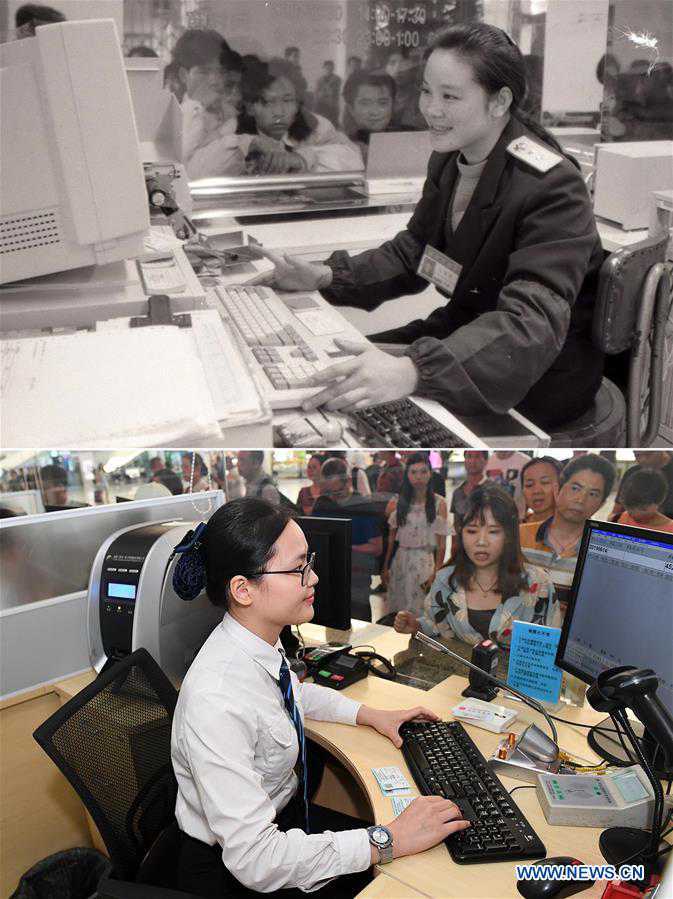 (MOMENTS FOREVER)CHINA-OCCUPATIONS-70 YEARS-DEVELOPMENT (CN)