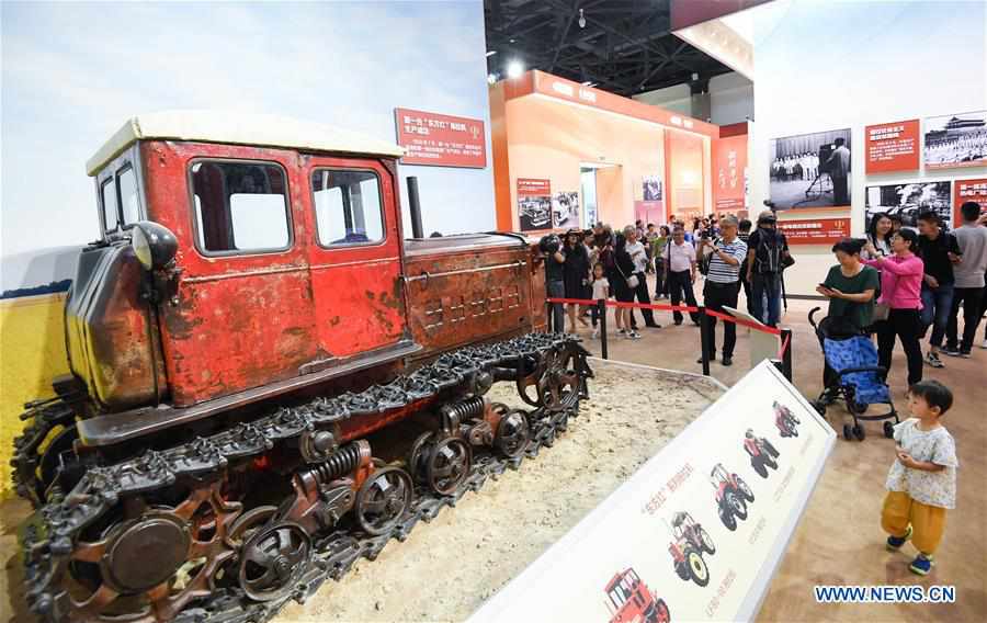 CHINA-BEIJING-PRC-70TH FOUNDING ANNIVERSARY-EXHIBITION (CN)