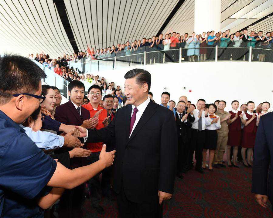 CHINA-BEIJING-XI JINPING-NEW AIRPORT-OPEN (CN)