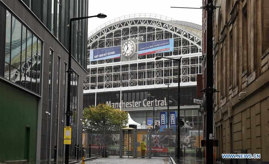 BRITAIN-MANCHESTER-CONSERVATIVE PARTY CONFERENCE 2019