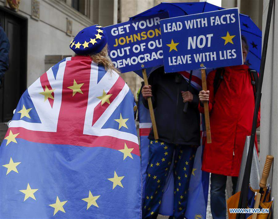 BRITAIN-MANCHESTER-CONSERVATIVE PARTY CONFERENCE 2019