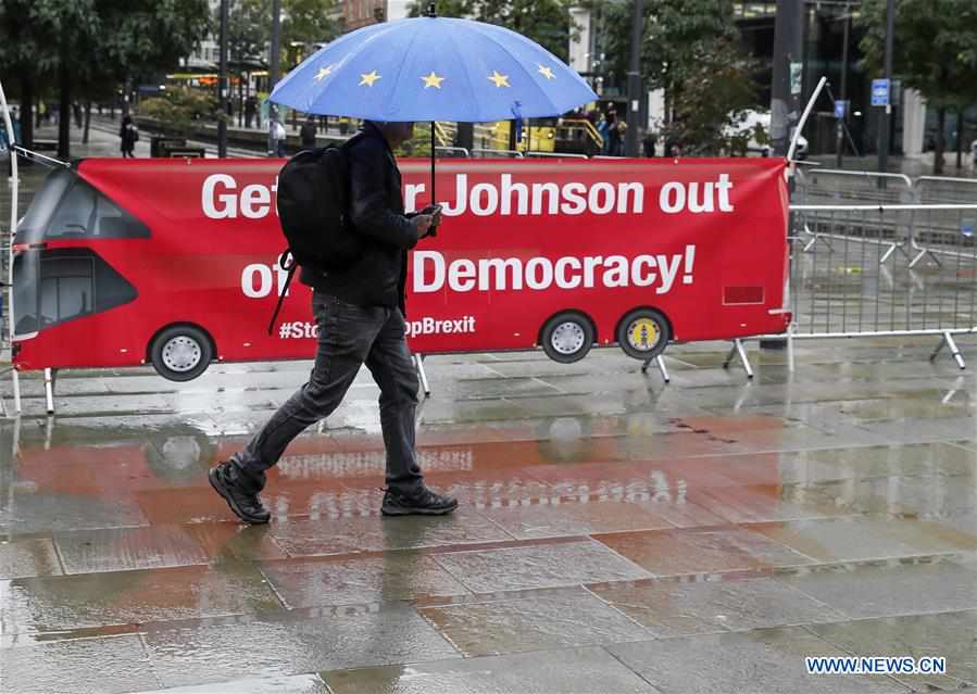 BRITAIN-MANCHESTER-CONSERVATIVE PARTY CONFERENCE 2019