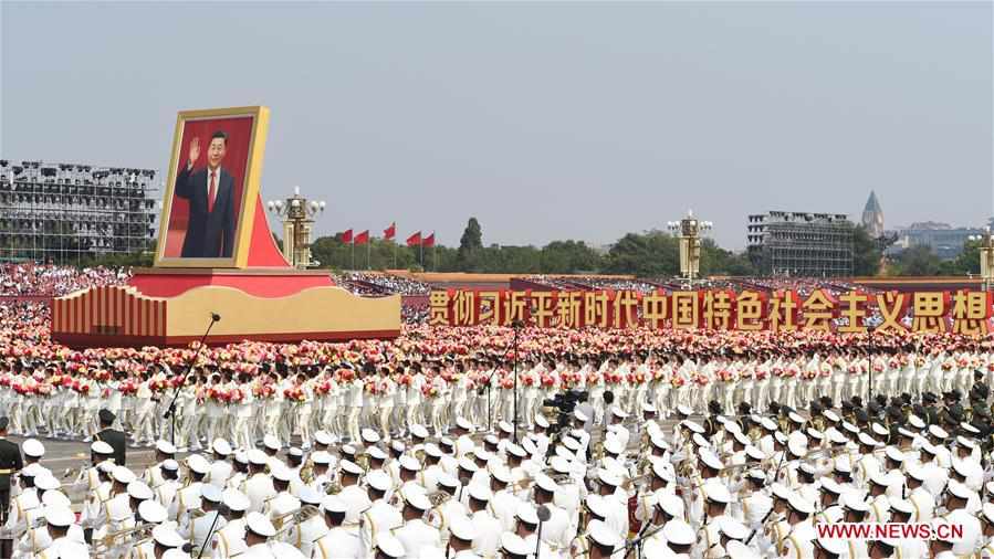 (PRC70Years)CHINA-BEIJING-NATIONAL DAY-CELEBRATIONS (CN)