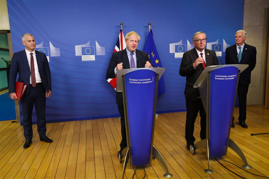 BELGIUM-BRUSSELS-EU-BREXIT-PRESS CONFERENCE