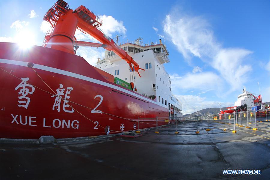 AUSTRALIA-HOBART-CHINA-XUELONG-XUELONG 2-BERTH