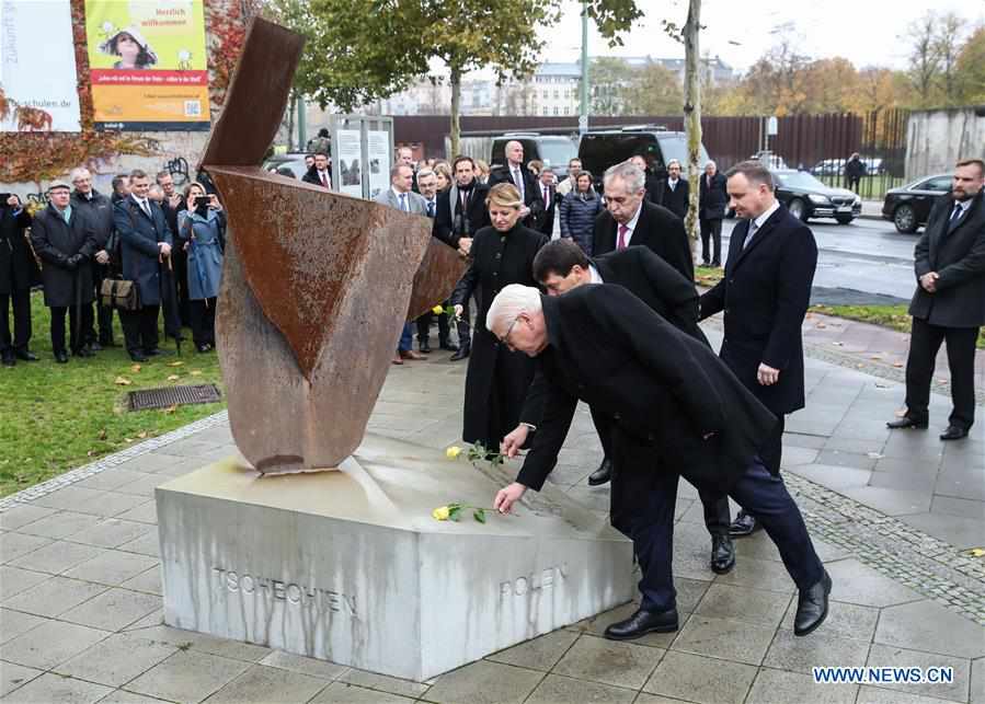 GERMANY-BERLIN-FALL OF THE BERLIN WALL-30TH ANNIVERSARY-COMMEMORATION