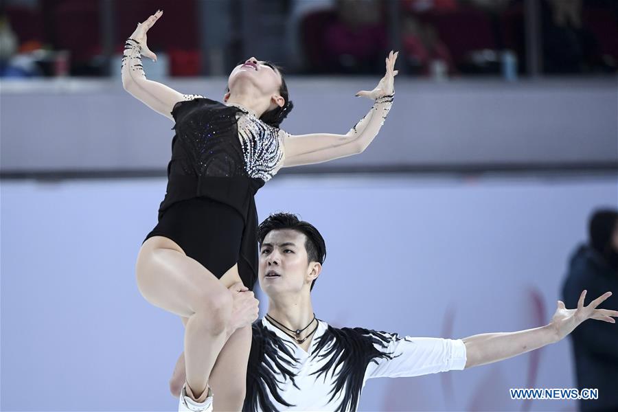 (SP)CHINA-CHONGQING-ISU GRAND PRIX OF FIGURE SKATING CUP OF CHINA (CN)