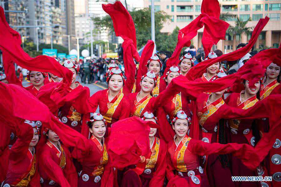 CHINA-MACAO-PARADE-CELEBRATION (CN)