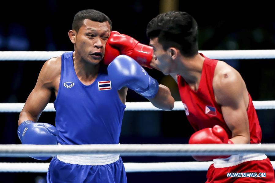 (SP)PHILIPPINES-SEA GAMES-MEN'S 69KG BOXING