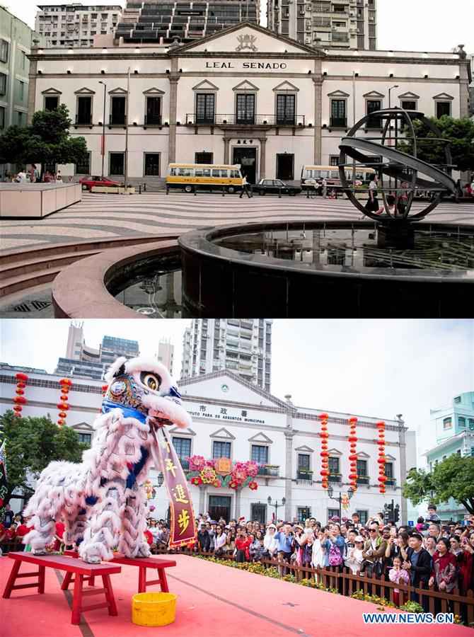 (MOMENTS FOREVER) CHINA-MACAO-PAST-PRESENT-CHANGES (CN)