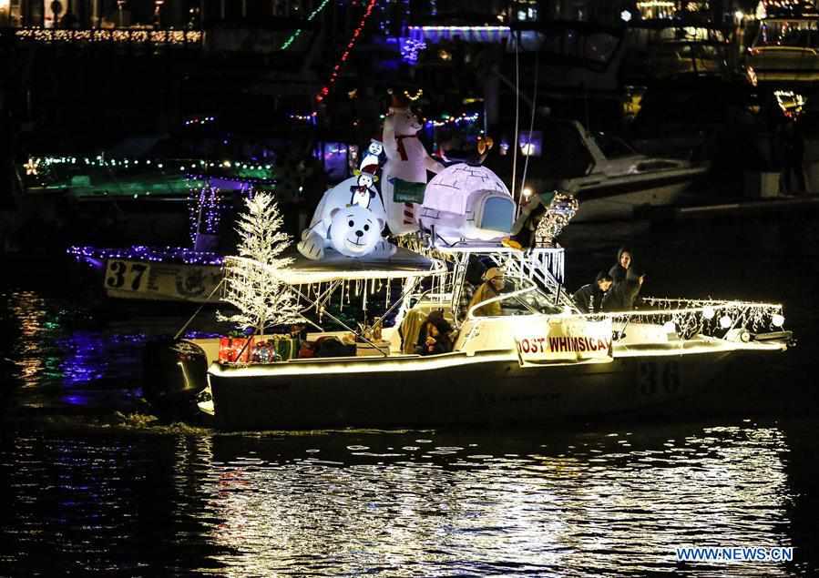 U.S.-CALIFORNIA-HUNTINGTON BEACH-BOAT PARADE