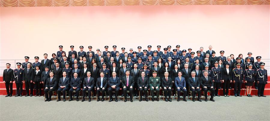 CHINA-MACAO-XI JINPING-DISCIPLINED FORCES-MEETING (CN)