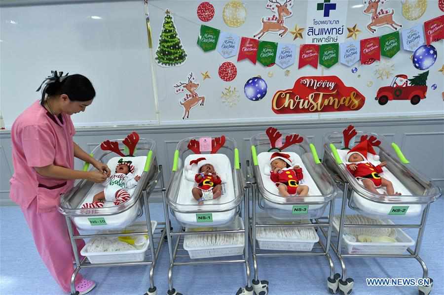 THAILAND-BANGKOK-HOSPITAL-CHRISTMAS