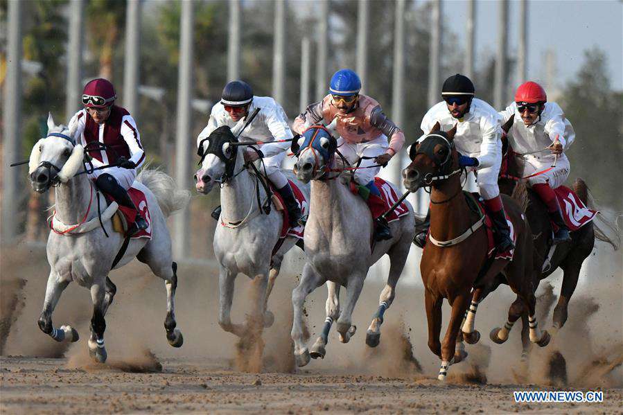 (SP)KUWAIT-MUBARAK AL-KABEER GOVERNORATE-HORSE RACING