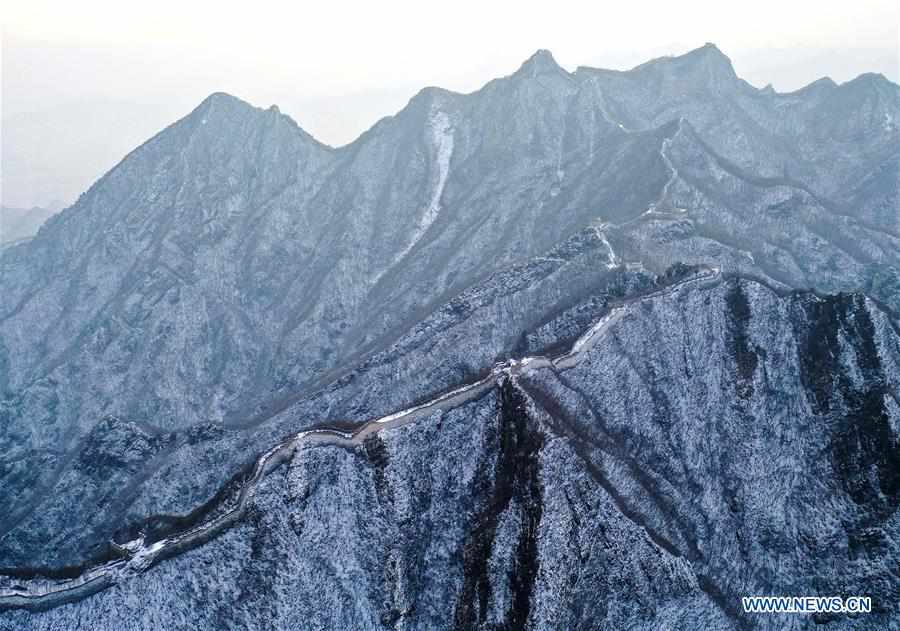 CHINA-BEIJING-JIANKOU GREAT WALL-SNOW SCENERY (CN)