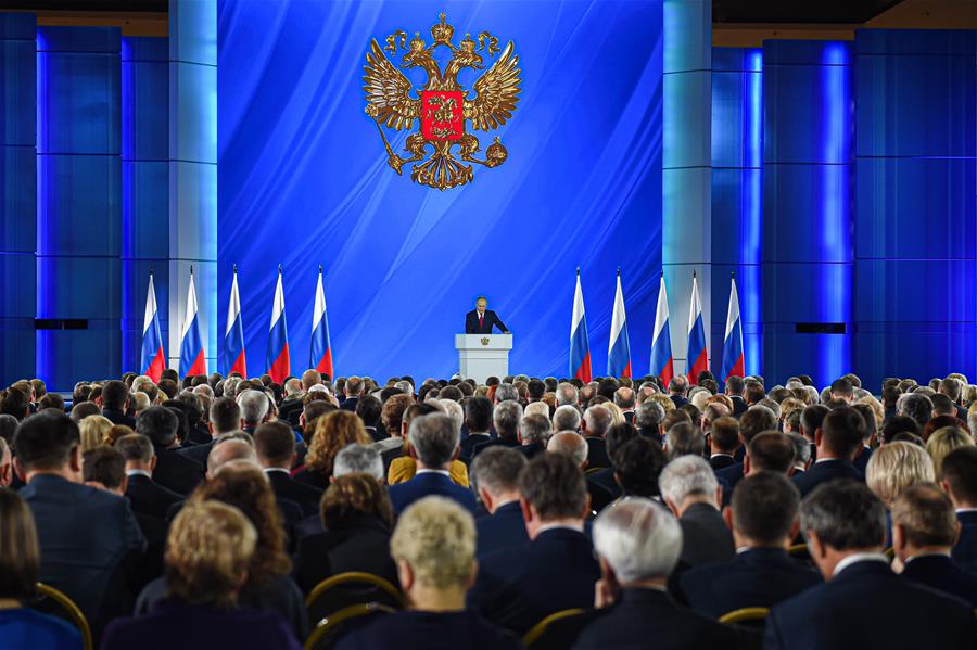 RUSSIA-MOSCOW-PUTIN-ANNUAL ADDRESS