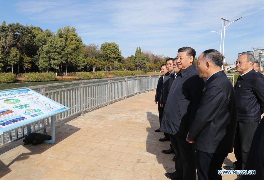 CHINA-YUNNAN-KUNMING-XI JINPING-DIANCHI LAKE-INSPECTION (CN)