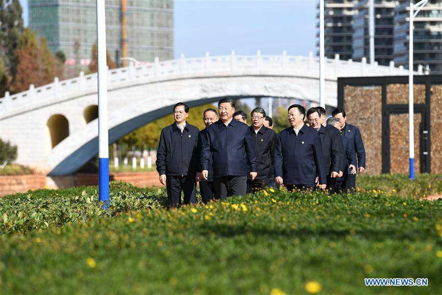 CHINA-YUNNAN-KUNMING-XI JINPING-DIANCHI LAKE-INSPECTION (CN)