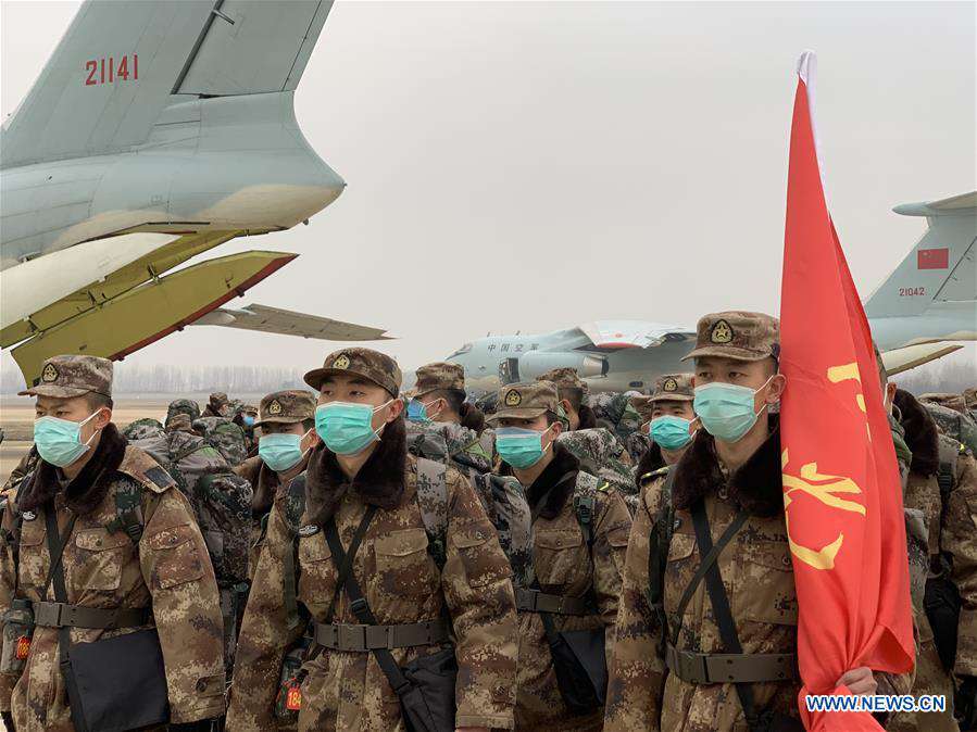 CHINA-MILITARY MEDICAL STAFF-HUBEI-AID  (CN)