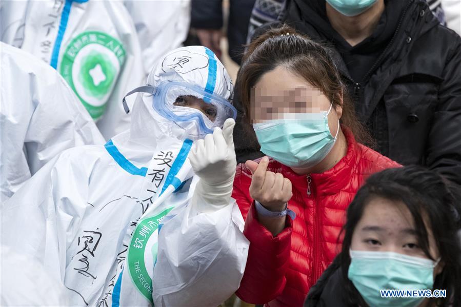 CHINA-WUHAN-TEMPORARY HOSPITAL-CURED PATIENTS (CN)