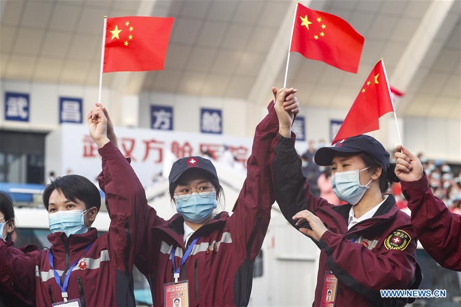 CHINA-WUHAN-TEMPORARY HOSPITALS-CLOSURE (CN)