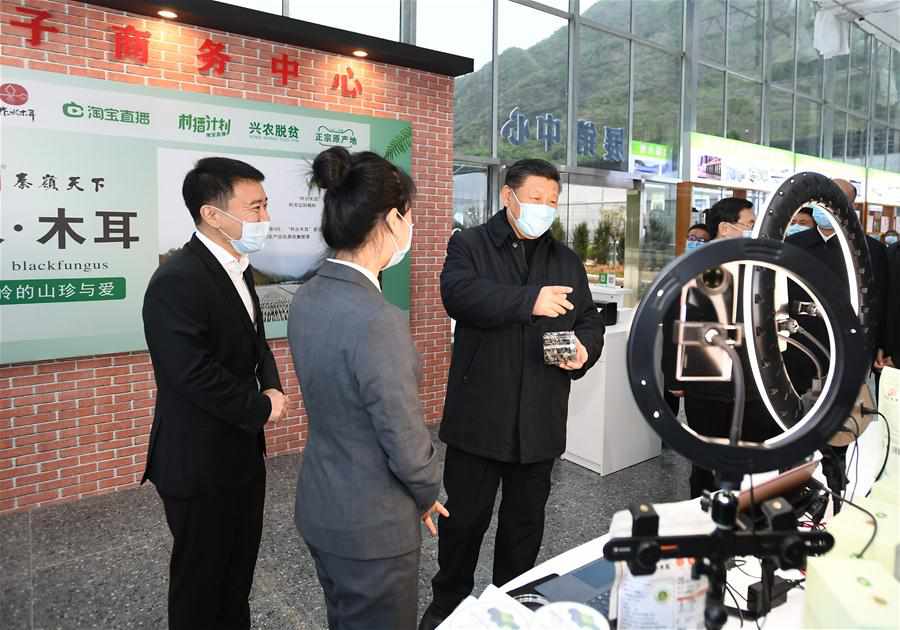 CHINA-SHANNXI-XI JINPING-INSPECTION (CN)