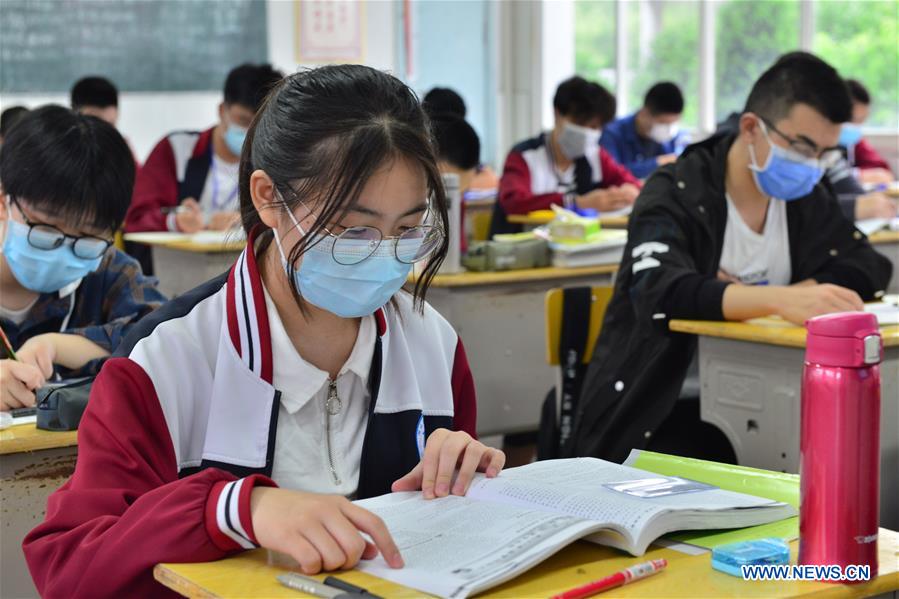 #CHINA-HUBEI-SCHOOLS-CLASS RESUMPTION (CN)