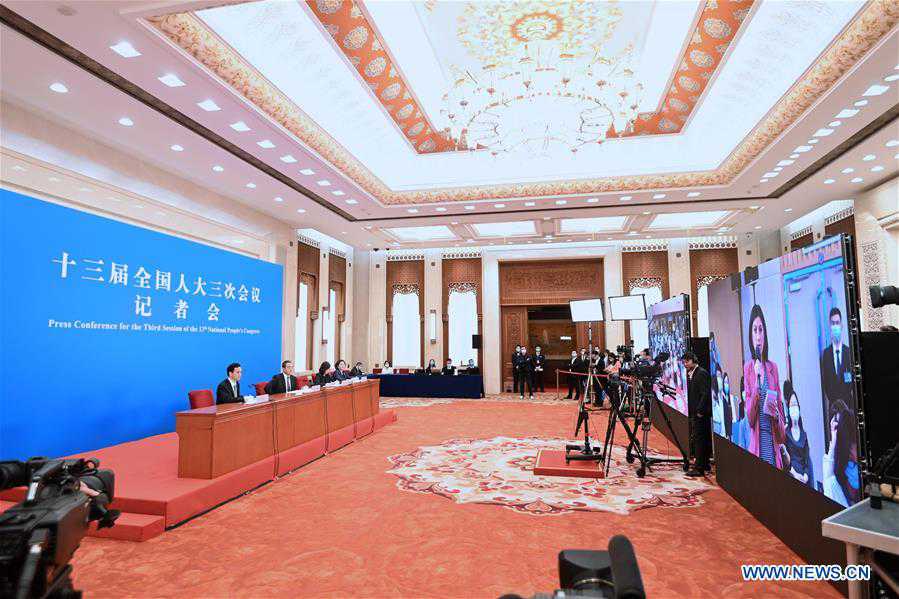 (TWO SESSIONS)CHINA-BEIJING-NPC-PRESS CONFERENCE-WANG YI (CN)