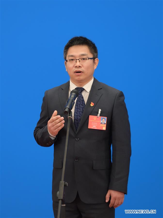 (TWO SESSIONS)CHINA-BEIJING-NPC-DEPUTIES-INTERVIEW (CN)