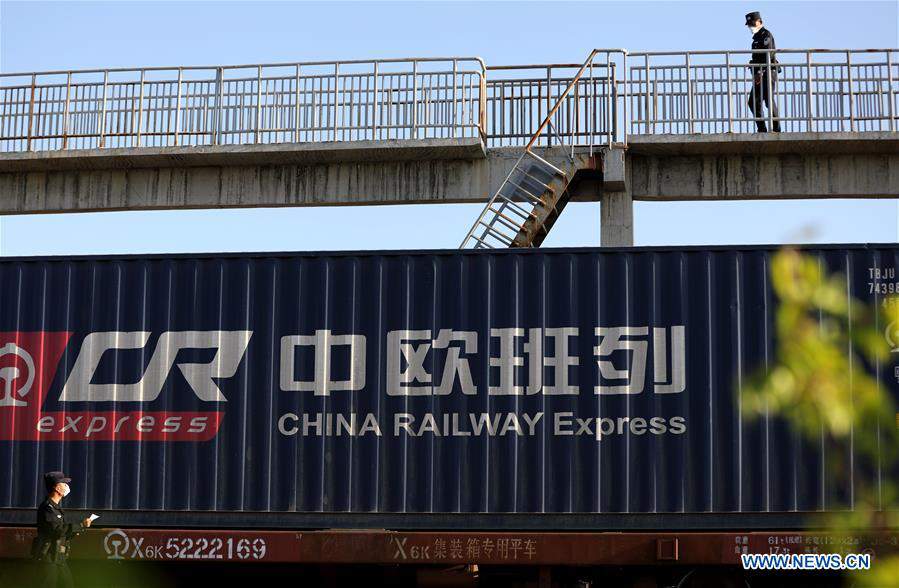 BRI COOPERATION-CHINA-EUROPE FREIGHT TRAINS-COVID-19-RELIABLE TRANSPORTATION CHANNEL