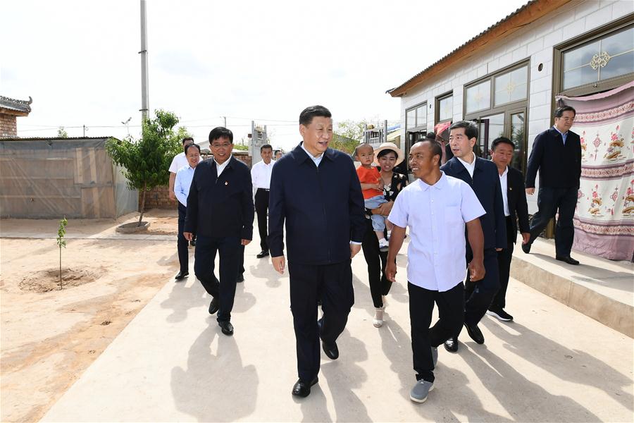 CHINA-NINGXIA-XI JINPING-INSPECTION (CN)