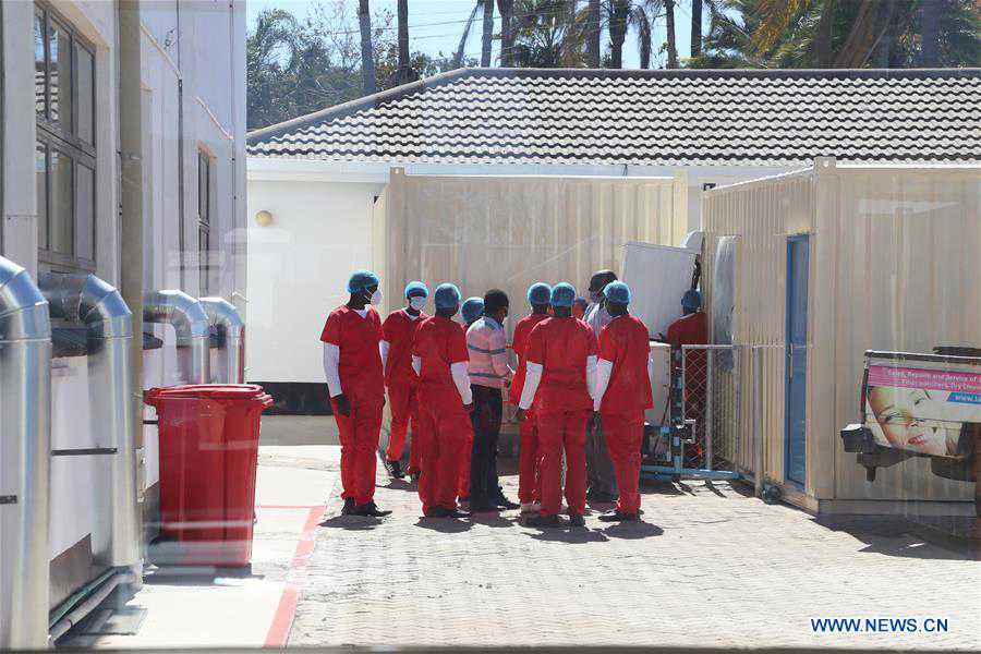 ZIMBABWE-HARARE-COVID-19-TREATMENT CENTER-CHINA-OPENING